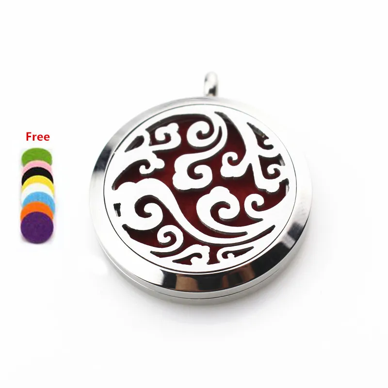 5pcs/lot Wave 30mm Twist Silver 316l Stainless Steel Aromatherapy Lockets Round Perfume Essentil Oil Diffuser Locket Necklace
5pcs/lot Wave 30mm Twist Silver 316l Stainless Steel Aromatherapy Lockets Round Perfume Essentil Oil Diffuser Locket Necklace