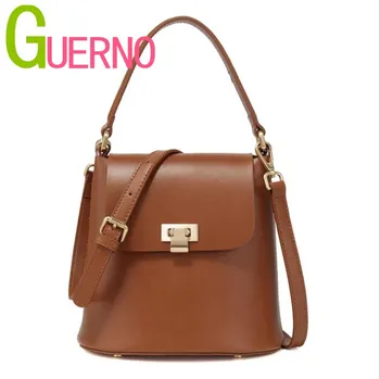 GUERNO bags for women 2019 leather handbags leather single shoulder portable messenger bag bucket bag fashion leisure bag al187
GUERNO bags for women 2019 leather handbags leather single shoulder portable messenger bag bucket bag fashion leisure bag al187