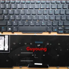 US English laptop keyboard for Dell Latitude 3340 E3340 7350 E5450 E7450 5450 7450