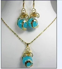 plate dragon gem Pendant necklace Earrings set Quartz Fine Plated Bridal wide watch wings queen 
plate dragon gem Pendant necklace Earrings set Quartz Fine Plated Bridal wide watch wings queen