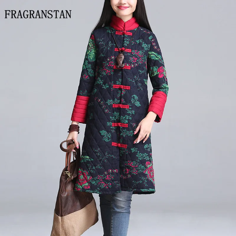 2018 New Fashion Women Winter Jacket Plus Size Loose Vintage Printed Parkas Ladies Casual Long Coat Ethnic Style Vestidos TGH189
2018 New Fashion Women Winter Jacket Plus Size Loose Vintage Printed Parkas Ladies Casual Long Coat Ethnic Style Vestidos TGH189