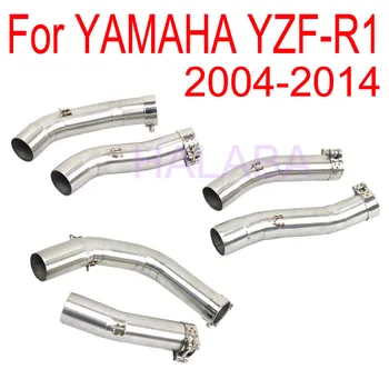 YZF-R1 Motorcycle Exhaust System Middle Link Connection Pipe Without Muffler For YAMAHA YZF R1 2004-2006 2007-2008 2009-2014
YZF-R1 Motorcycle Exhaust System Middle Link Connection Pipe Without Muffler For YAMAHA YZF R1 2004-2006 2007-2008 2009-2014