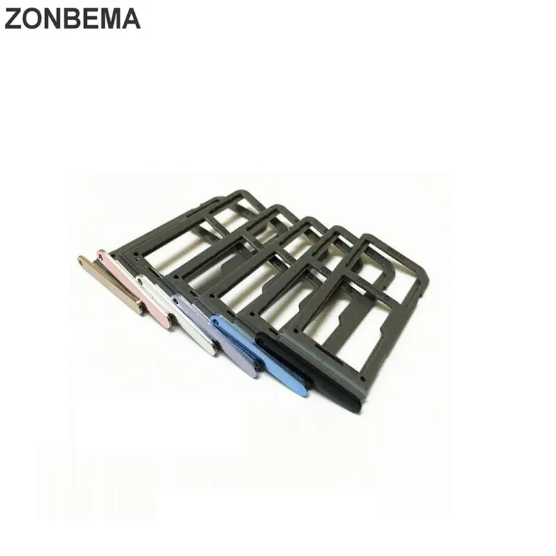 ZONBEMA High quality New Single Dual Sim Card Tray and Micro SD Card Tray for Samsung Galaxy S8 S8+ Plus G950 G950F G955 G955F
ZONBEMA High quality New Single Dual Sim Card Tray and Micro SD Card Tray for Samsung Galaxy S8 S8+ Plus G950 G950F G955 G955F