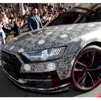 Black&White Spiderman Camouflage Vinyl Car Wrap Adhesive Stickers FOR Car Scooter Autobike Skateboard Decal Wrap PVC Film
Black&White Spiderman Camouflage Vinyl Car Wrap Adhesive Stickers FOR Car Scooter Autobike Skateboard Decal Wrap PVC Film
