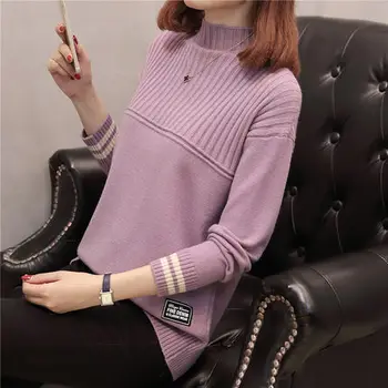 2019 New Autumn Winter Warm Women Sweater Female Turtleneck Sweaters And Pullovers Knit Bottoming Knitted Jumper Pullover
2019 New Autumn Winter Warm Women Sweater Female Turtleneck Sweaters And Pullovers Knit Bottoming Knitted Jumper Pullover