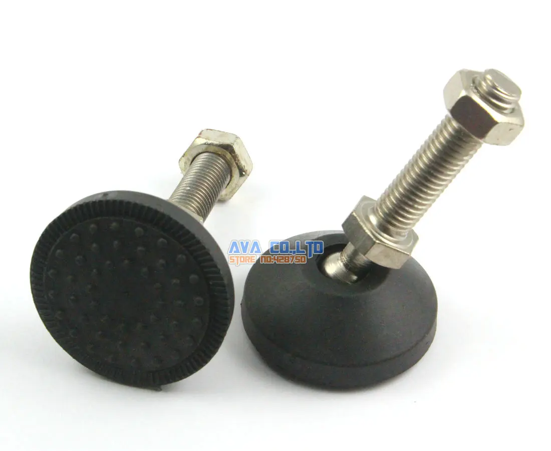 4 Pieces 50mm Swivel Base M12*50mm Adjustable Lathe Leg Articulating Leveling Feet
4 Pieces 50mm Swivel Base M12*50mm Adjustable Lathe Leg Articulating Leveling Feet