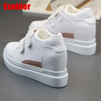 Women Sneakers 2019 Women Casual Shoes Platform Hidden Increasing Sneakers Breathable Leather Shoes High Top White Sneakers
Women Sneakers 2019 Women Casual Shoes Platform Hidden Increasing Sneakers Breathable Leather Shoes High Top White Sneakers