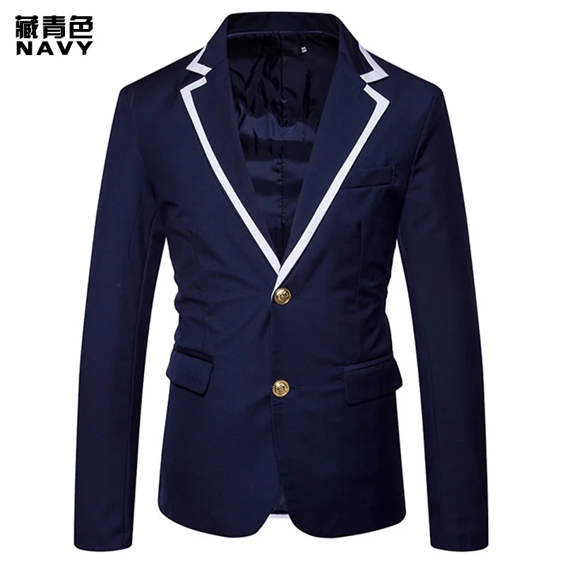 MIXCUBIC 2018 new spring Europen style Unique Mixed colors suit men casual Slim navy suit for men large size S-XXL
MIXCUBIC 2018 new spring Europen style Unique Mixed colors suit men casual Slim navy suit for men large size S-XXL
