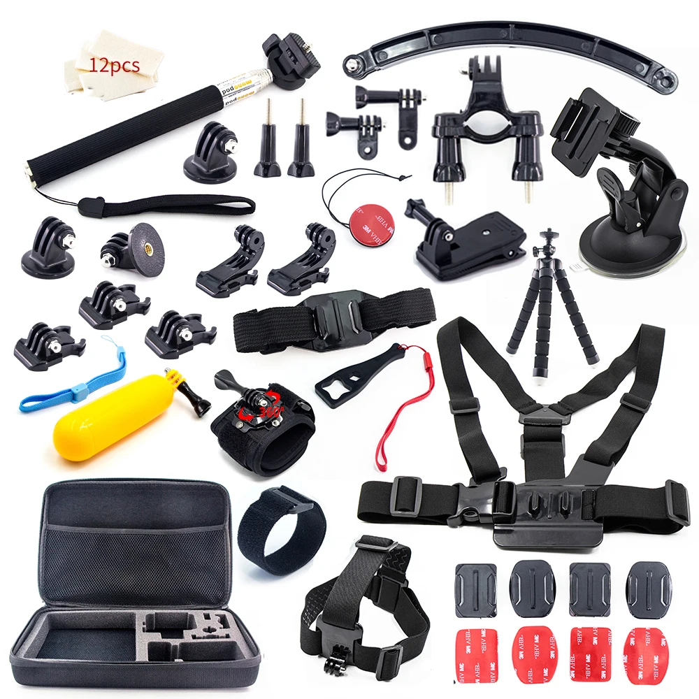 Accessories For GoPro Mount Adapter Tripod Strap Stick Bag for Gopro Hero 5 6 4 Session SJCAM SJ4000 Xiaomi yi 4k Action Camera 
Accessories For GoPro Mount Adapter Tripod Strap Stick Bag for Gopro Hero 5 6 4 Session SJCAM SJ4000 Xiaomi yi 4k Action Camera