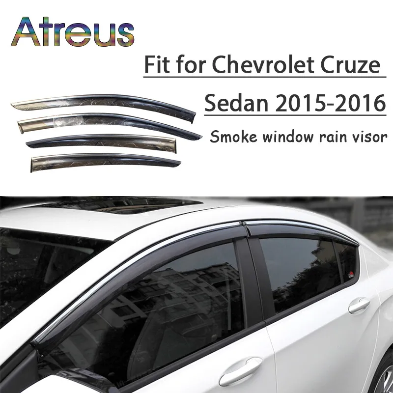Atreus 1set ABS Rain Smoke Window Visor Car Wind Deflector For Chevrolet Cruze Sedan 2015 2016 Accessories
Atreus 1set ABS Rain Smoke Window Visor Car Wind Deflector For Chevrolet Cruze Sedan 2015 2016 Accessories