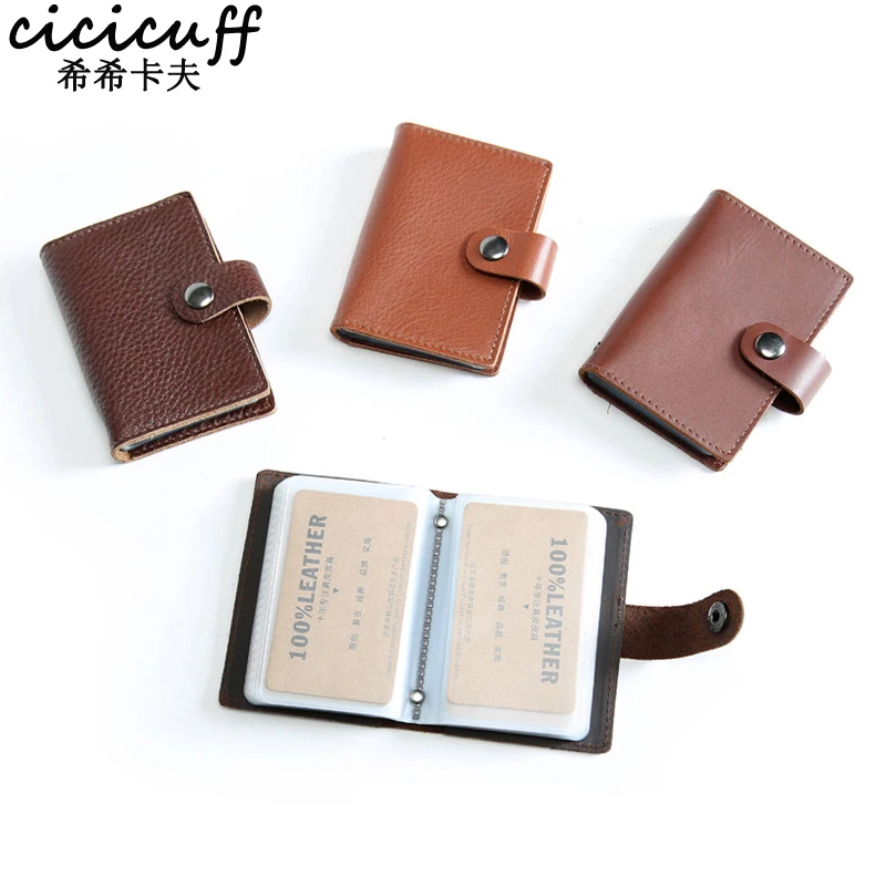 CardHolder Genuine Leather Women Mini Porte Carte 20 Card Slot ID Bus Credit Card Cover Vintage Business Name Card Holder Unisex
CardHolder Genuine Leather Women Mini Porte Carte 20 Card Slot ID Bus Credit Card Cover Vintage Business Name Card Holder Unisex