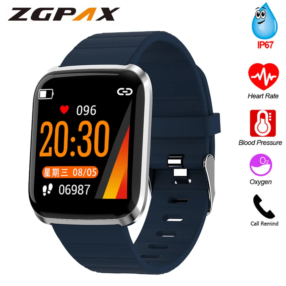 116 Pro Color Screen Smart Watch Men Multi Sport Modes Heart Rate Monitor Blood Pressure Blood oxygen Smartwatch Women Men
116 Pro Color Screen Smart Watch Men Multi Sport Modes Heart Rate Monitor Blood Pressure Blood oxygen Smartwatch Women Men