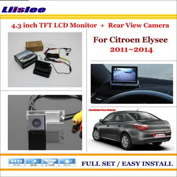 Liislee For Citroen Elysee 2012~2014 - Car Reverse Backup Rear Camera + 4.3" LCD Screen Monitor = 2 in 1 Rearview Parking System
Liislee For Citroen Elysee 2012~2014 - Car Reverse Backup Rear Camera + 4.3" LCD Screen Monitor = 2 in 1 Rearview Parking System