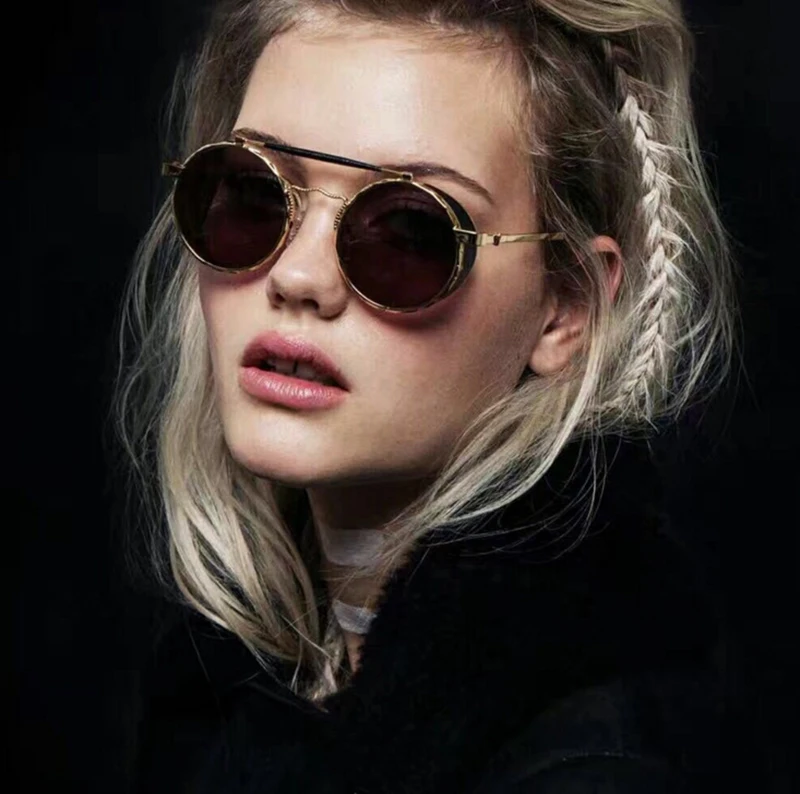 JackJad 2018 Fashion SteamPunk Rock Vintage Round Style Sunglasses Classic Retro UV400 Brand Design Sun Glasses Oculos De Sol
JackJad 2018 Fashion SteamPunk Rock Vintage Round Style Sunglasses Classic Retro UV400 Brand Design Sun Glasses Oculos De Sol