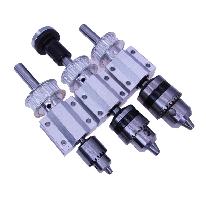 Unpowered DIY Woodworking Cutting Grinding Spindle Trimming Belt Drill Chuck Set Small Lathe Accessories for Table Saw
Unpowered DIY Woodworking Cutting Grinding Spindle Trimming Belt Drill Chuck Set Small Lathe Accessories for Table Saw