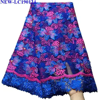 2019 New arrival african french tulle lace fabrics 5 yards high quality Rhinestones guipure lace fabric for party dress BX-002
2019 New arrival african french tulle lace fabrics 5 yards high quality Rhinestones guipure lace fabric for party dress BX-002