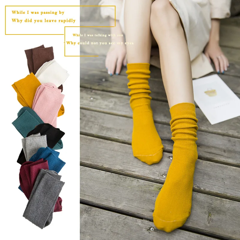Women Japanese Style Christmas Socks Standard Solid Color Preppy Style Mid-Calf Length Socks For Women Happy Socks
Women Japanese Style Christmas Socks Standard Solid Color Preppy Style Mid-Calf Length Socks For Women Happy Socks