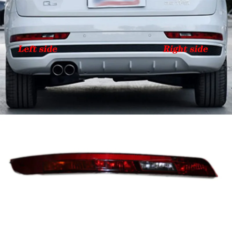Left/Right Rear Lower Bumper Fog Light Tail Lights Red Side Tail Light Lower Bumper Tail Lamp For AUDI Q3 2016 2017 2018
Left/Right Rear Lower Bumper Fog Light Tail Lights Red Side Tail Light Lower Bumper Tail Lamp For AUDI Q3 2016 2017 2018