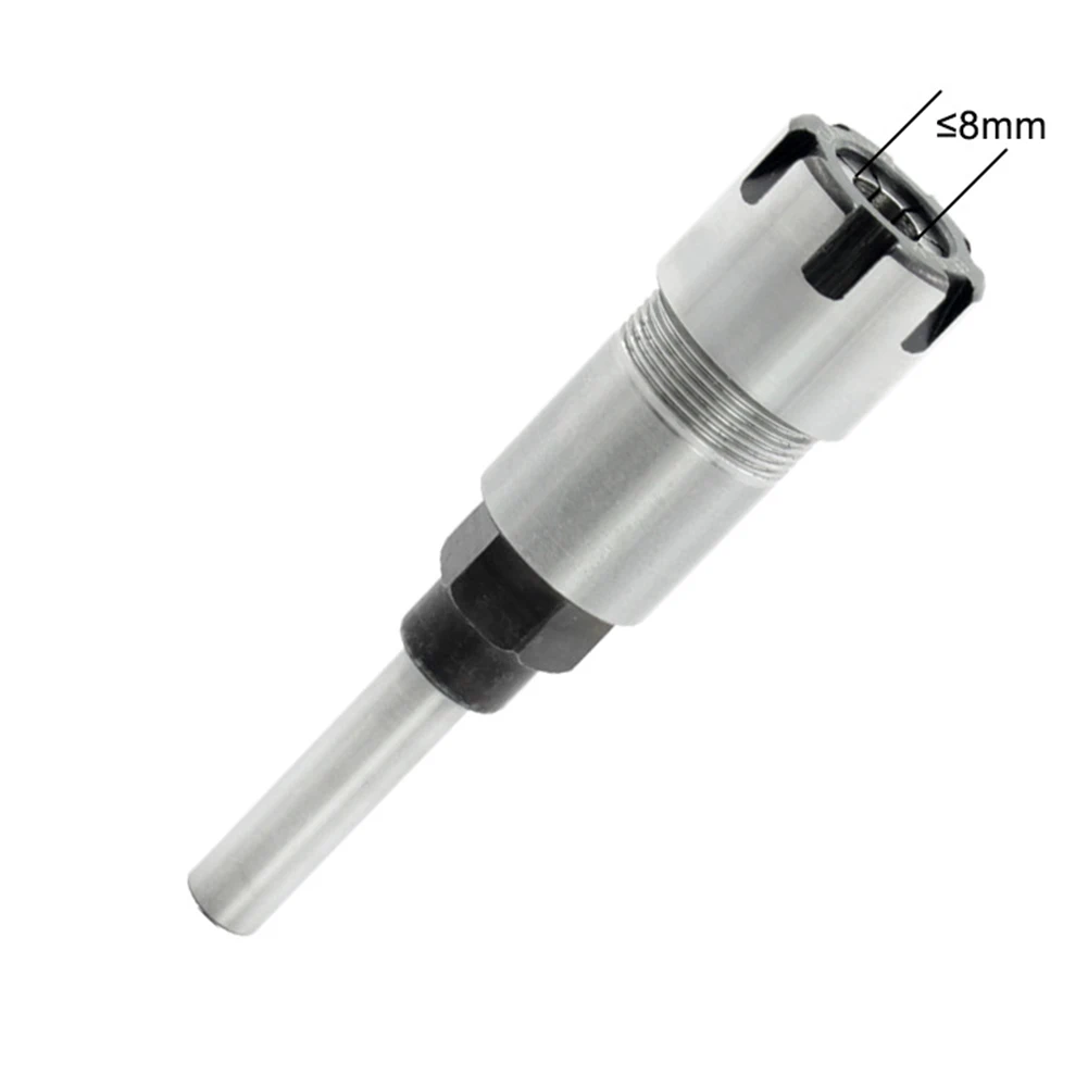 Replacement Practical Lengthen Tool Accurate Chuck Holder Milling Spring Steel ER20 Collet Stable Easy Install Straight Shank |