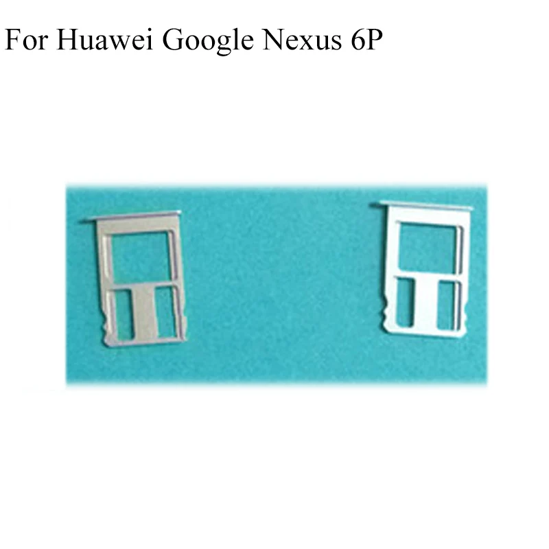 Фото Оригинальный Золотой слот для держателя Sim-карты запасные части Huawei Google Nexus 6 P Nexus6p