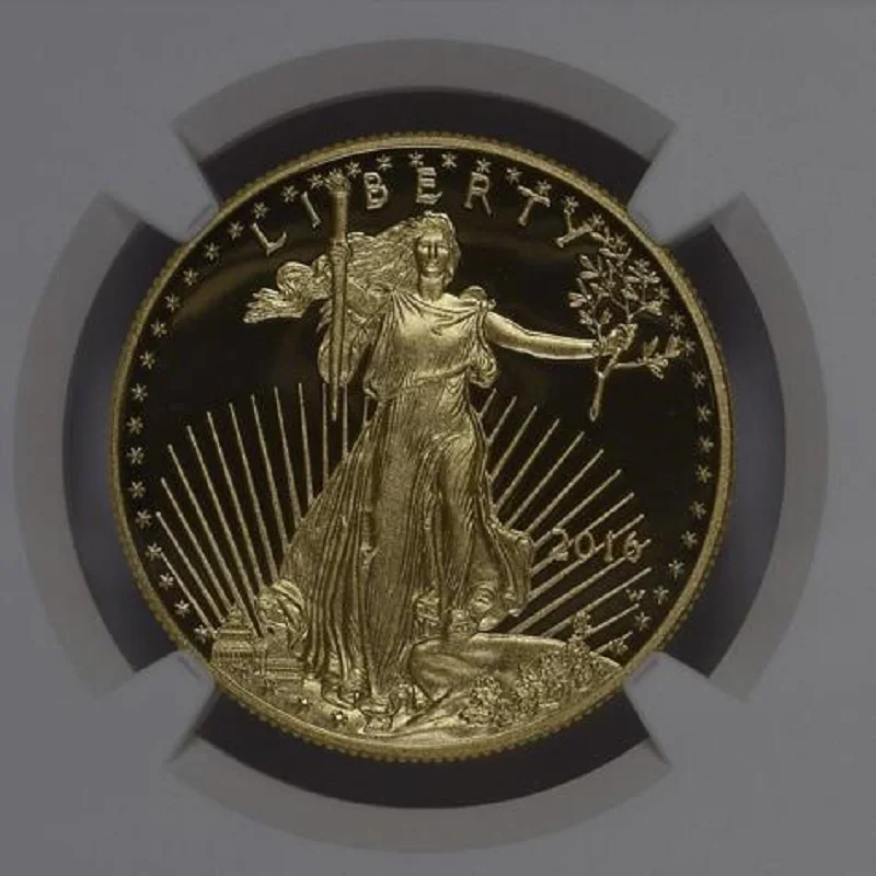 2016 tungsten coin plated 1.5 grams .999 fine gold American eagle graded PF70 1 troy Oz. in origanl case
2016 tungsten coin plated 1.5 grams .999 fine gold American eagle graded PF70 1 troy Oz. in origanl case