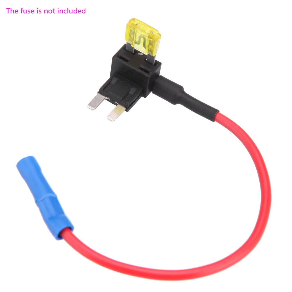 4x ATO//ATV Blade Add-a-Circuit Fuse Tap in Piggy Back Fuse Holder 12//24V