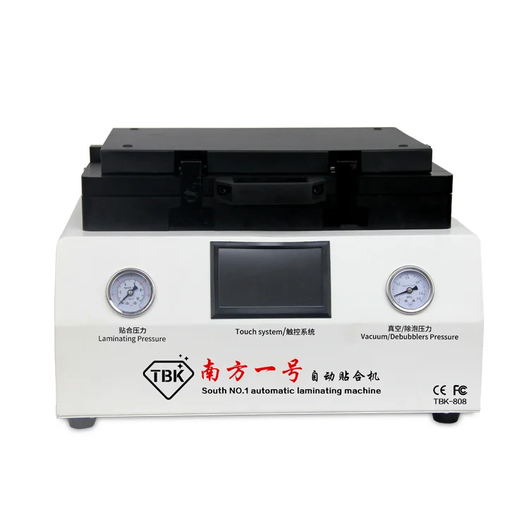 2016 TBK-808 LCD Touch Screen Repair Automatic Bubble Removing Machine OCA Vacuum Laminating Machine with automatic lock gas
2016 TBK-808 LCD Touch Screen Repair Automatic Bubble Removing Machine OCA Vacuum Laminating Machine with automatic lock gas