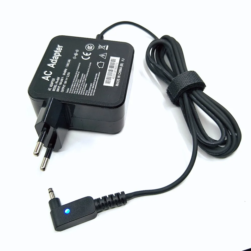 19V 2.37A 3.0*1.1mm 45W Laptop Charger For Asus Zenbook UX21 UX21E UX31 UX31E UX31K UX32 UX42E ADP-45AW N45W-01 AC Power Adapter
19V 2.37A 3.0*1.1mm 45W Laptop Charger For Asus Zenbook UX21 UX21E UX31 UX31E UX31K UX32 UX42E ADP-45AW N45W-01 AC Power Adapter