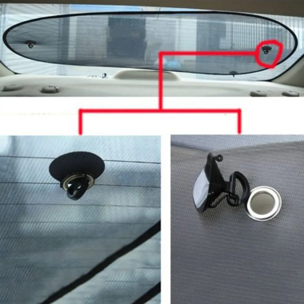 50x100cm Car Rear Back Window Sunscreen Sunshade Sun Shade Visor Cover Mesh Shield Protection Heat Insulation
50x100cm Car Rear Back Window Sunscreen Sunshade Sun Shade Visor Cover Mesh Shield Protection Heat Insulation