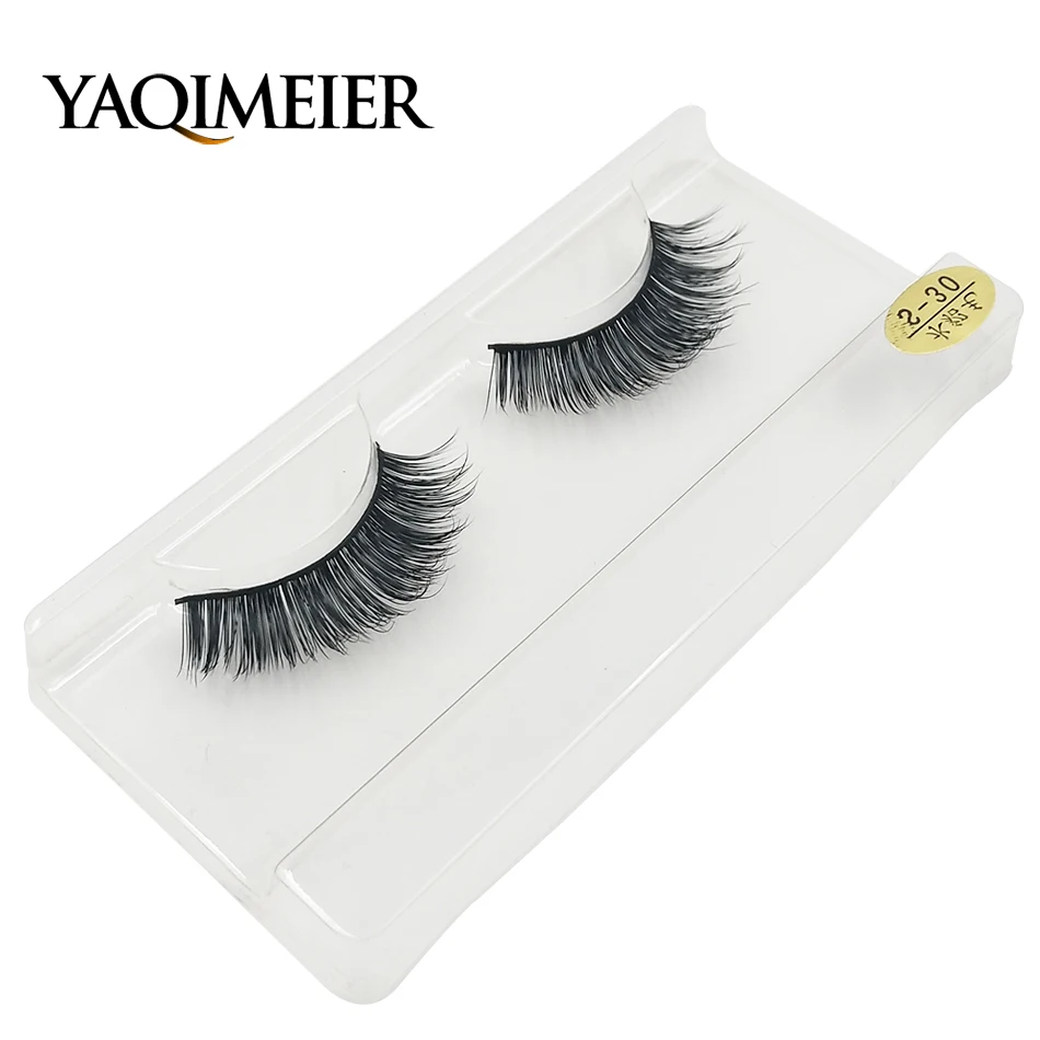 YAQIMEIER Brand Thick False Lashes High Quality Natural Long Soft 3D Mink Fake Eyelashes Real Hair Full Strip Lashes 
YAQIMEIER Brand Thick False Lashes High Quality Natural Long Soft 3D Mink Fake Eyelashes Real Hair Full Strip Lashes