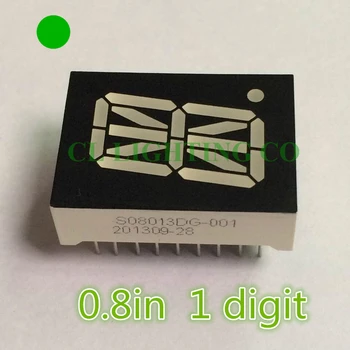 0.8" 0.8in Green 16 Segments display 27.7x20mm 0.8 inch digital tube Common ANODE
0.8" 0.8in Green 16 Segments display 27.7x20mm 0.8 inch digital tube Common ANODE