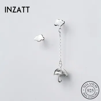 INZATT Asymmetry 925 Sterling Silver Chain Tassel Umbrella Cloud Dangle Drop Earrings Fine Jewelry For Women Party
INZATT Asymmetry 925 Sterling Silver Chain Tassel Umbrella Cloud Dangle Drop Earrings Fine Jewelry For Women Party