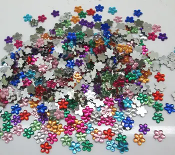 1000Pcs Mixed Acrylic Flower Decoration Crafts Cabochon Scrapbooking Embellishments Flatback Nail Art Garment Beads DIY
1000Pcs Mixed Acrylic Flower Decoration Crafts Cabochon Scrapbooking Embellishments Flatback Nail Art Garment Beads DIY