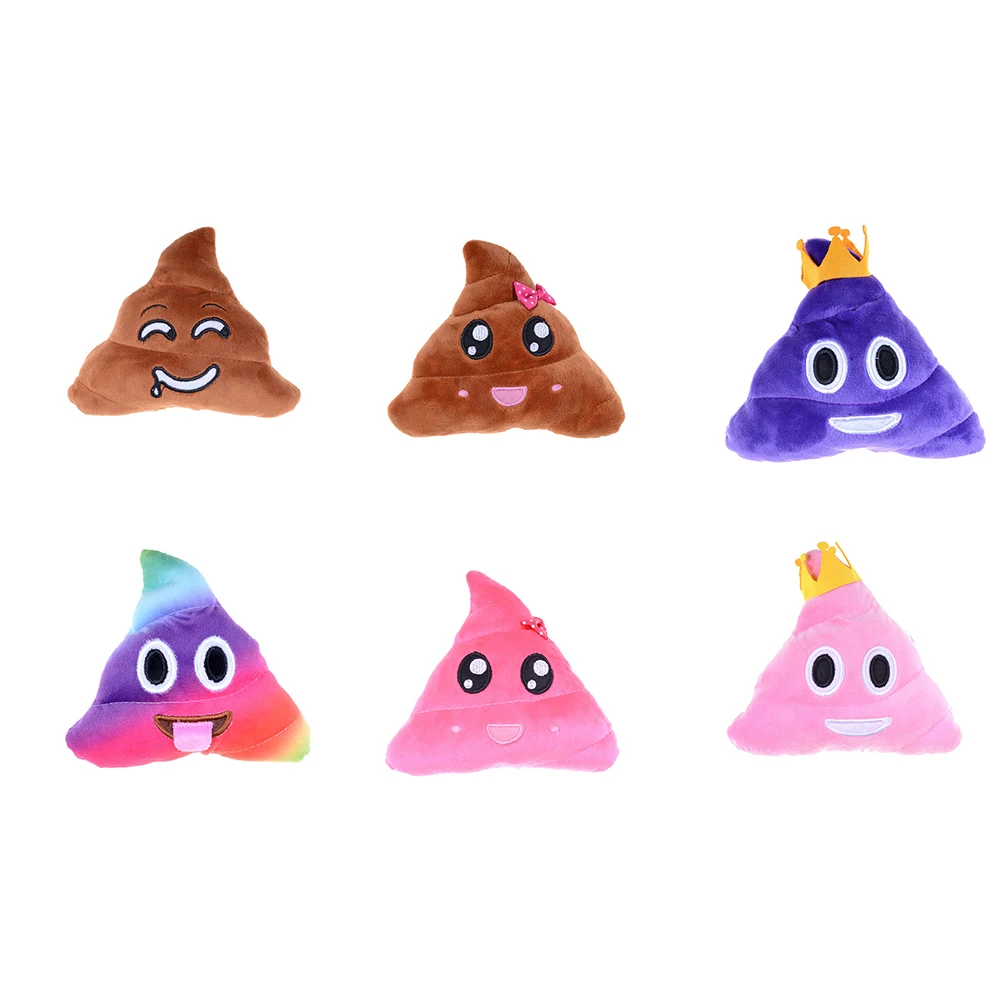 Gag Toys kids gifts Smile Face Pillow Emoji Cushion Amusing Poop/poo Funny Sofa Decorative Pillows Stuffed Plush Toys 6 Styles
Gag Toys kids gifts Smile Face Pillow Emoji Cushion Amusing Poop/poo Funny Sofa Decorative Pillows Stuffed Plush Toys 6 Styles