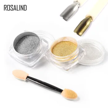 ROSALIND Magic Mirror Nail Glitter Chrome Dip Powder Polishing For Nail Decoration Spangles Design Nail Art Holographic Manicure
ROSALIND Magic Mirror Nail Glitter Chrome Dip Powder Polishing For Nail Decoration Spangles Design Nail Art Holographic Manicure