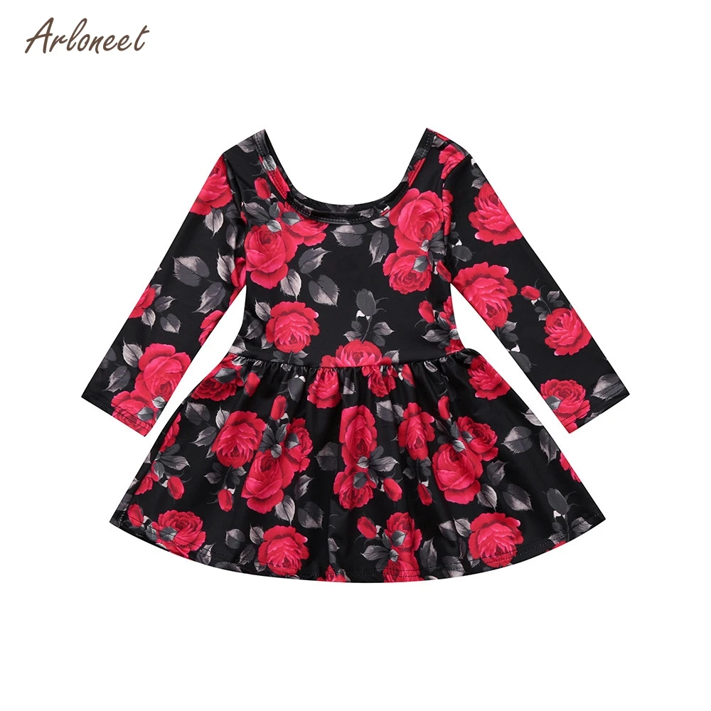 ARLONEET Newborn baby girl dress autumn Long sleeved rose princess dress baby girl dresses party and wedding clothes winter 2018
ARLONEET Newborn baby girl dress autumn Long sleeved rose princess dress baby girl dresses party and wedding clothes winter 2018