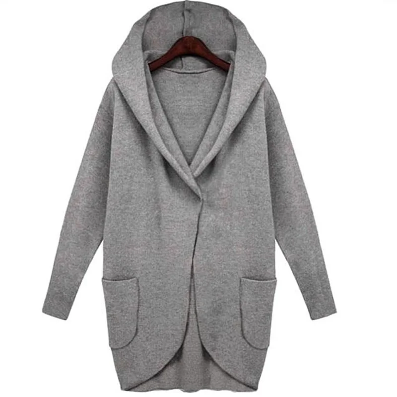 New Spring Autumn Women Coats Vestido Plus Size Fashion Loose Pockets Hooded Woolen Blends Coat For Women Large Outerwear Trench
New Spring Autumn Women Coats Vestido Plus Size Fashion Loose Pockets Hooded Woolen Blends Coat For Women Large Outerwear Trench