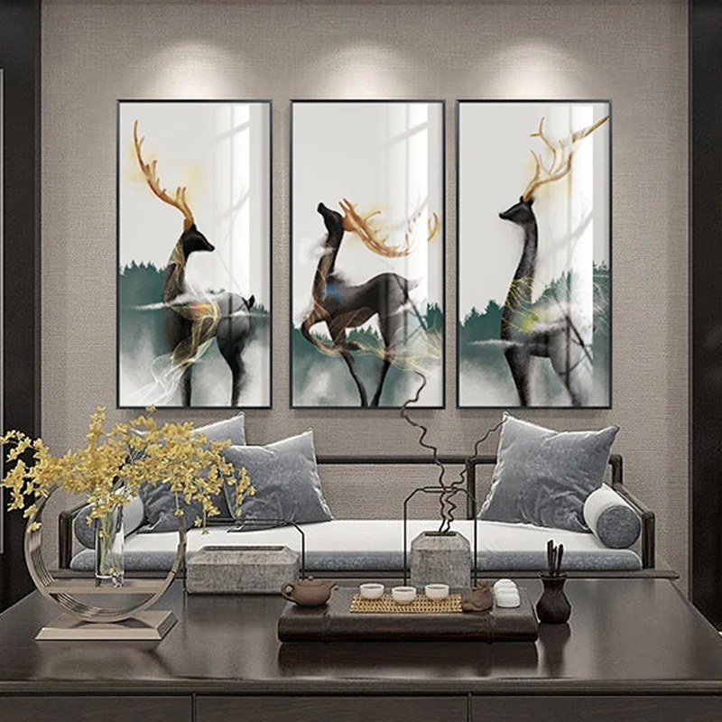 Chinese Style Canvas Painting Picture and Print for Living Room Animal Decorative Golden Restaurant Office Wall Art Home Decor
Chinese Style Canvas Painting Picture and Print for Living Room Animal Decorative Golden Restaurant Office Wall Art Home Decor