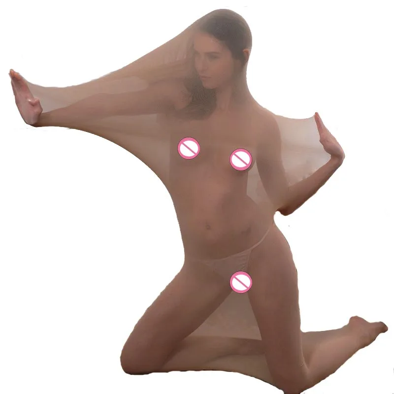 Unisex Erotic Lingerie Sheer Nylon Body Encasement Cocoon with Head Enclosure Body Stocking Bodyhose Pantyhose Bodysuit
Unisex Erotic Lingerie Sheer Nylon Body Encasement Cocoon with Head Enclosure Body Stocking Bodyhose Pantyhose Bodysuit