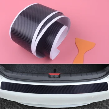 DWCX Vinyl 4D Carbon Fiber Car Rear Bumper Trunk Scuff Protective Anti-Scratch Sill Cover Trim Guard Edge Decal Sticker Strip
DWCX Vinyl 4D Carbon Fiber Car Rear Bumper Trunk Scuff Protective Anti-Scratch Sill Cover Trim Guard Edge Decal Sticker Strip