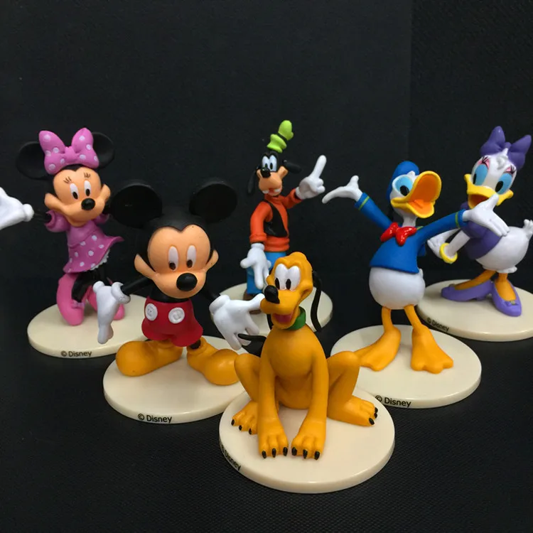 Action 6pcs/set Mickey Mouse Minnie Goofy Pluto Donald Duck Disney Cartoon Model Dolls Toy Kid Birthday Cake Decoration Gift Toy
Action 6pcs/set Mickey Mouse Minnie Goofy Pluto Donald Duck Disney Cartoon Model Dolls Toy Kid Birthday Cake Decoration Gift Toy