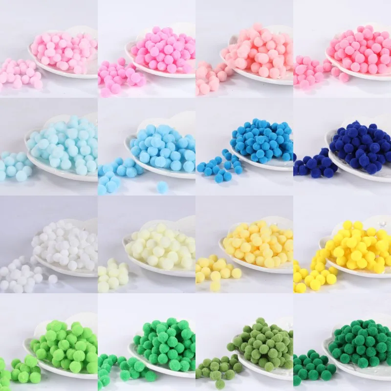 iSequins Pompom 10mm 15mm Soft Pompones Fluffy Plush Crafts DIY Pom Poms Ball Furball Home Decor Sewing Supplies
iSequins Pompom 10mm 15mm Soft Pompones Fluffy Plush Crafts DIY Pom Poms Ball Furball Home Decor Sewing Supplies