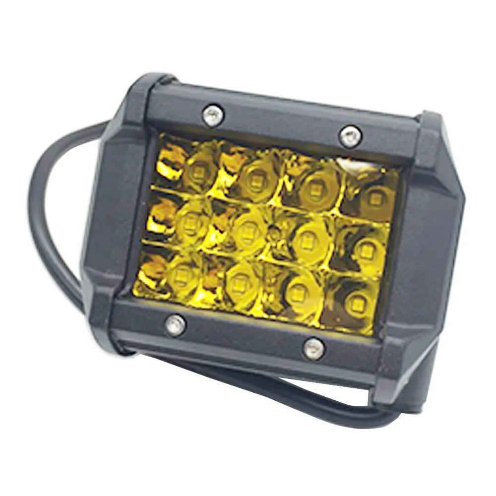 Фото 1X36 Вт желтый точечный светодиодный кубический светильник Drivng - купить