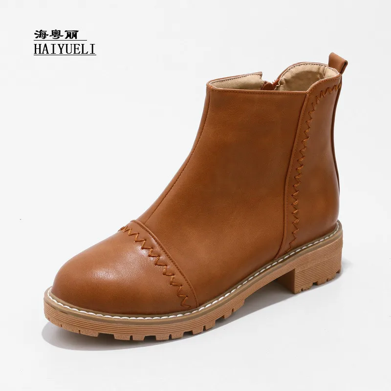 Fashion Women's Shoes Autumn Winter Boots Thick Heel High Heels Shoes Ankle Boots
Fashion Women's Shoes Autumn Winter Boots Thick Heel High Heels Shoes Ankle Boots