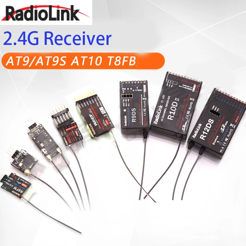 Radiolink R12DSM R12DS R9DS R8FM R6DSM R6DS R6FG Rc Receiver 2.4G Signal for RC Transmitter AT9S AT10 Remote Control
Radiolink R12DSM R12DS R9DS R8FM R6DSM R6DS R6FG Rc Receiver 2.4G Signal for RC Transmitter AT9S AT10 Remote Control