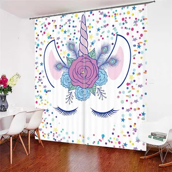 3D Window Curtains Cartoon Unicorn Print for Living Room Bedding Room Home Decor Tapestry Wall Carpet Drapes Cotinas #DJS15
3D Window Curtains Cartoon Unicorn Print for Living Room Bedding Room Home Decor Tapestry Wall Carpet Drapes Cotinas #DJS15