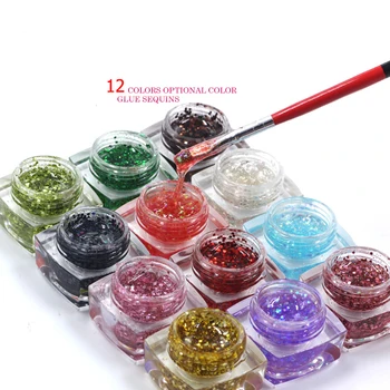 hot sale 12 Colors Huge sequins Style Nail Polish UV Gel Long-lasting Nail Gel Polish Glitter Nail Gel Soak off Gel Lacquer
hot sale 12 Colors Huge sequins Style Nail Polish UV Gel Long-lasting Nail Gel Polish Glitter Nail Gel Soak off Gel Lacquer