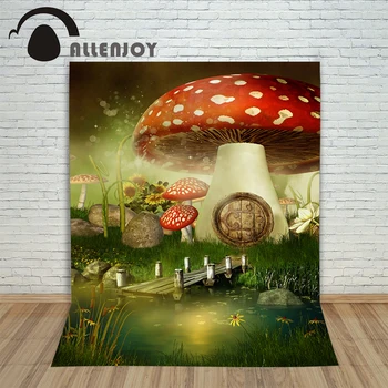 Vinyl photo studio background Mushroom Gate House Retro backdrops fotografia photographic paper
Vinyl photo studio background Mushroom Gate House Retro backdrops fotografia photographic paper
