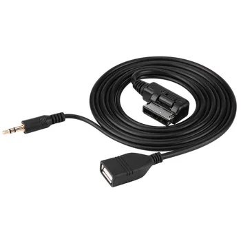 Car Audio AUX USB Adapter Cable for Mercedes Benz C63 E200l CLS E S ML Class 102 cm long enough wire Made of Plastic Metal
Car Audio AUX USB Adapter Cable for Mercedes Benz C63 E200l CLS E S ML Class 102 cm long enough wire Made of Plastic Metal