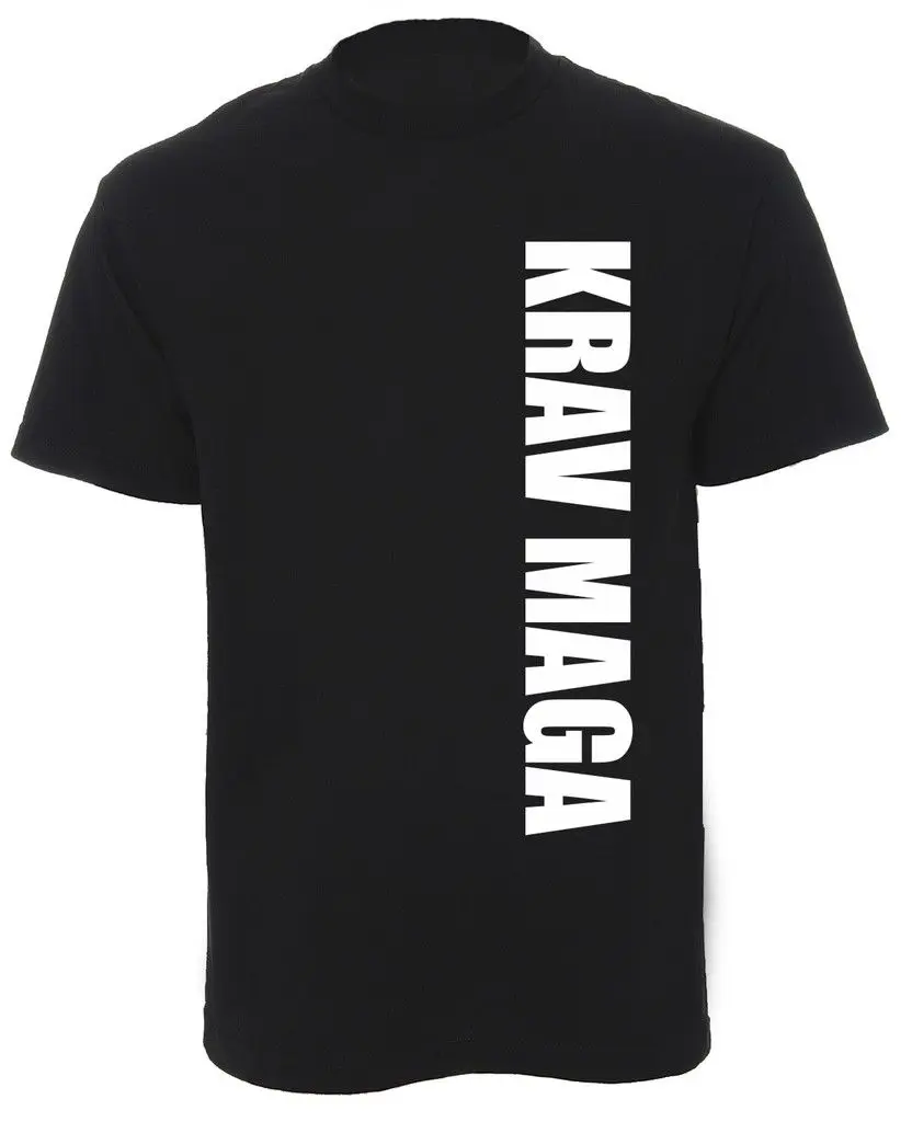 Krav Maga - 2019 Classical Short Sleeve T-Shirt Men Slim Fit O-Neck Tees T Shirt Design Online | Мужская одежда